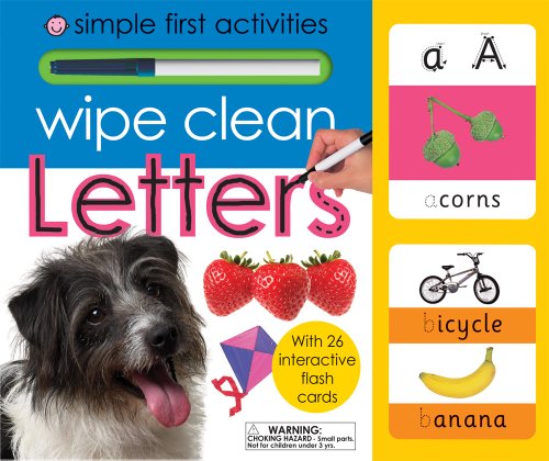 Wipe Clean Letters: Simple First Activities (9781843329565) by Roger Priddy