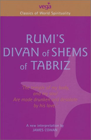 Beispielbild fr Classics of World Spirituality: Rumis Divan of Shems of Tabriz ( zum Verkauf von Hawking Books