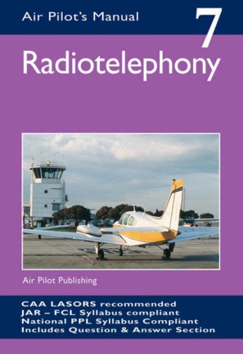 Stock image for Radiotelephony (Air Pilot's Manual) for sale by AwesomeBooks