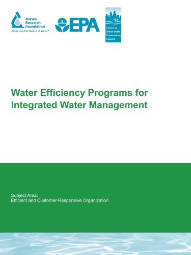 9781843399964: Water Efficiency Programs for Integrated Water Management: Awwarf Report 91149 (Water Research Foundation Report)