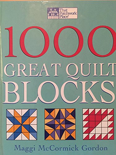 Beispielbild fr 1000 GREAT QUILT BLOCKS zum Verkauf von WorldofBooks