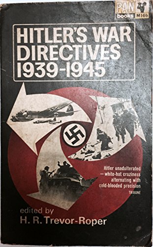 Imagen de archivo de Hitler's War Directives 1939-1945 a la venta por Better World Books