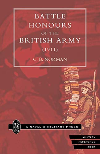 9781843422594: Battle Honours Of The British Army (1911): Battle Honours Of The British Army (1911)