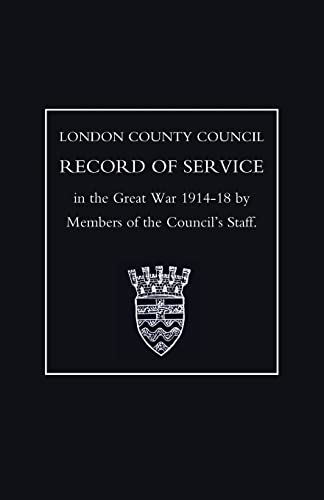 Stock image for L.C.C.Record of War Service for sale by PBShop.store US