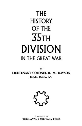 Stock image for History of the 35th Division in the Great War for sale by Chiron Media