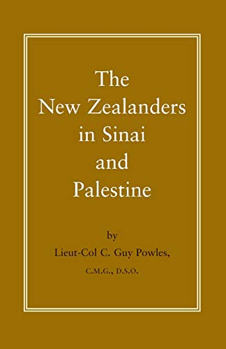 9781843426530: New Zealanders in Sinai and Palestine