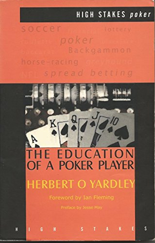 Stock image for The Education Of A Poker Player for sale by WorldofBooks