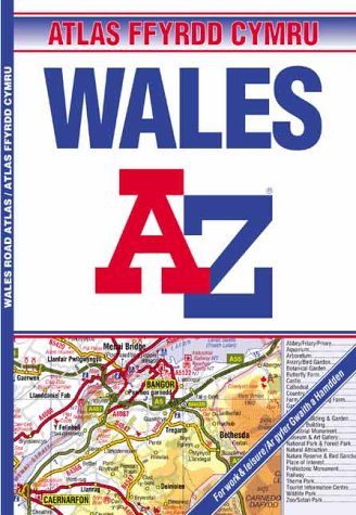 9781843480075: A-Z Wales Regional Road Atlas (A-Z Road Maps & Atlases)
