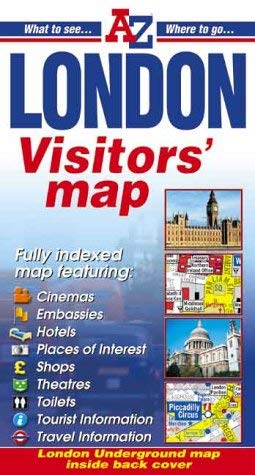 Stock image for London Visitor's Map (Street Maps & Atlases S.) for sale by Goldstone Books