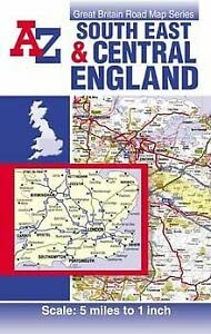 Stock image for A-Z South-East and Central England for sale by MusicMagpie