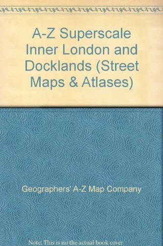 Stock image for A-Z Superscale Inner London and Docklands for sale by Better World Books Ltd