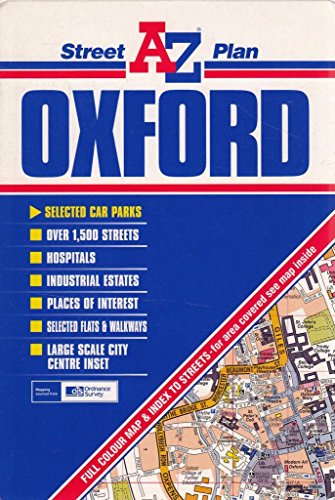 Imagen de archivo de A-Z Street Plan Oxford (Street Maps & Atlases S.) a la venta por WorldofBooks