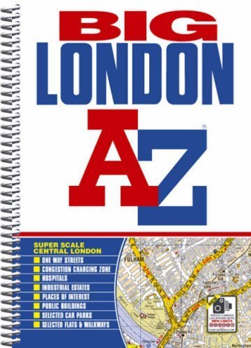 Beispielbild fr Big London Street Atlas zum Verkauf von WorldofBooks