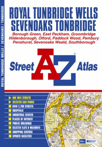 Stock image for Tunbridge Wells Street Atlas for sale by WorldofBooks