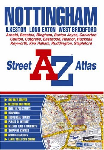 9781843482246: Nottingham, Ilkeston, Long Eaton, West Bridgford, Street Atlas