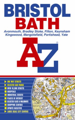 9781843482499: Bristol & Bath Street Atlas (paperback)