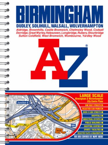 Beispielbild fr A-Z Birmingham Street Atlas zum Verkauf von AwesomeBooks