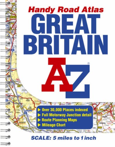 Imagen de archivo de A-z Great Britain Handy Road Atlas Spira a la venta por Better World Books