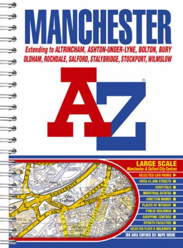 Stock image for Manchester Street Atlas for sale by WorldofBooks