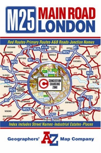 Stock image for Main Road Map of London for sale by WorldofBooks