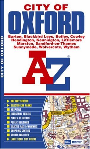 Oxford (City Of) Street Atlas - Georgraphers' A-Z Map Company Ltd