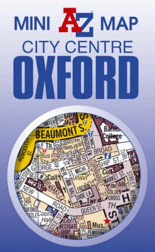 Oxford Mini Map (Little Maps) - Geographers A-Z Map Company