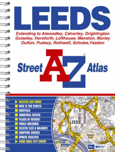 9781843484417: A-Z Leeds Street Atlas