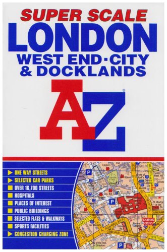 Beispielbild fr Super Scale Street Atlas of Inner London and Docklands zum Verkauf von WorldofBooks