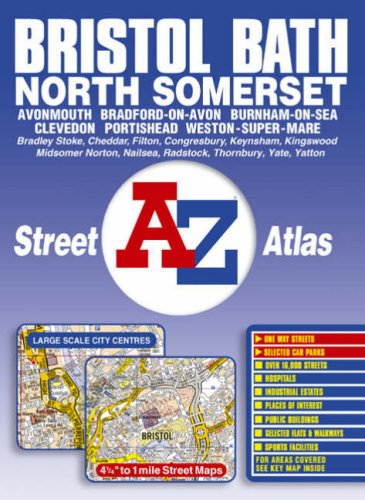 Bristol, Bath and North Somerset Street Atlas - Great Britain