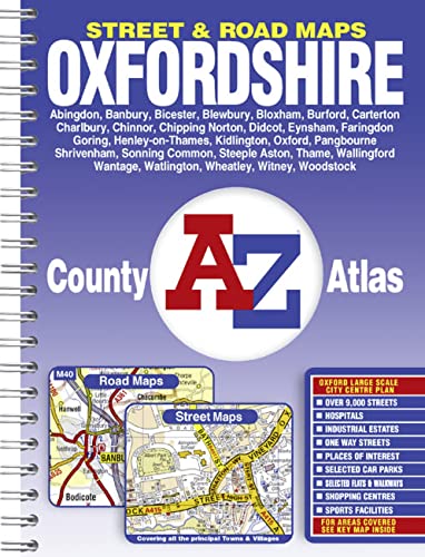 Oxfordshire County Atlas - Geographers A-Z Map Company