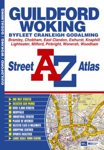 Beispielbild fr Guildford & Woking Street Atlas zum Verkauf von medimops