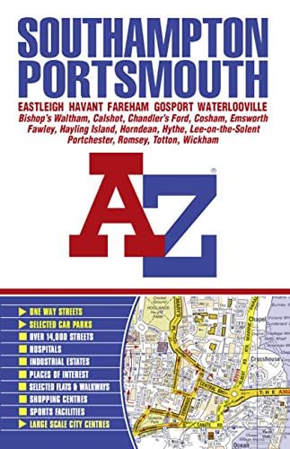 Southampton & Portsmouth A-Z Street Atlas (9781843485520) by Geographers' A-Z Map Co Ltd