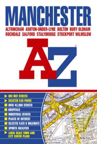 Beispielbild fr Manchester Street Atlas (paperback) (A-Z Street Atlas) zum Verkauf von WorldofBooks