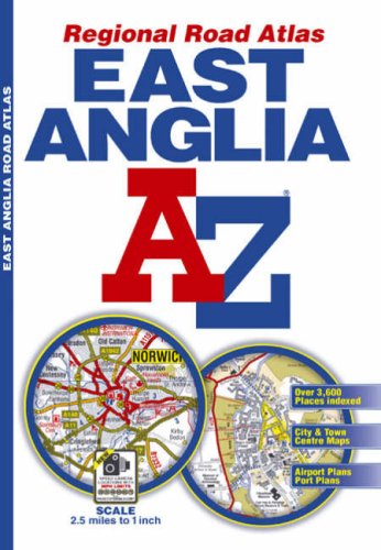 9781843485704: East Anglia (A-Z Regional Road Atlas)