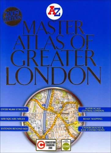 Stock image for London Master Atlas (case bound) (A-Z Street Atlas) for sale by WorldofBooks