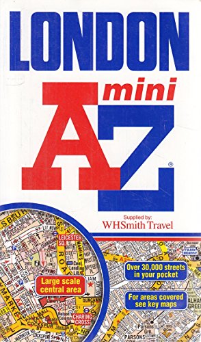 Stock image for London Mini Street Atlas AZ 1:21,477 (A-Z Street Atlas) for sale by Gulf Coast Books