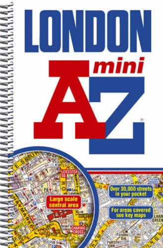 9781843486053: London Mini Street Atlas (spiral) (A-Z Street Atlas)