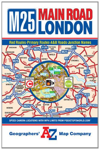 9781843486152: Main Road Map of London