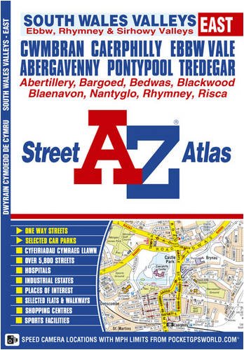 South Wales Valleys (East) Street Atlas (A-Z Street Atlas) (9781843486305) by Geographers' A-Z Map Company