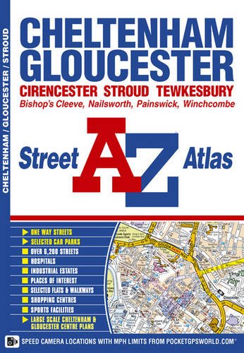 9781843486343: Cheltenham, Gloucester and Stroud Street Atlas (A-Z Street Atlas S.)