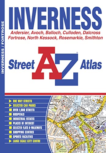 9781843487074: Inverness A-Z Street Atlas