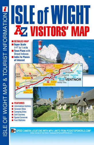 9781843487173: Isle of Wight Visitors' Map (A-Z Road Map)