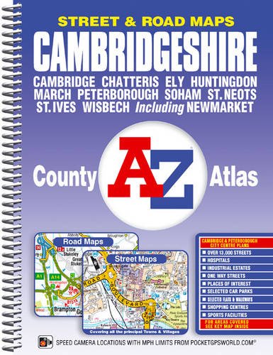 9781843487258: Cambridgeshire County Atlas (A-Z County Atlas)