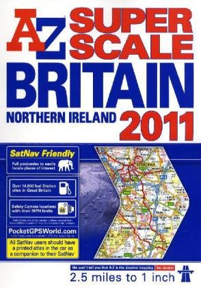 Stock image for Great Britain Super Scale Road Atlas for sale by Bayside Books