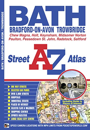 9781843487333: Bath A-Z Street Atlas
