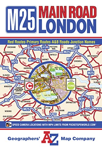 Stock image for Main Road Map of London (A-Z Road Map) for sale by WorldofBooks