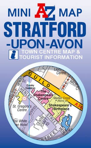 A-Z Stratford Upon Avon Mini Map (9781843487425) by Geographers A-Z Map Company