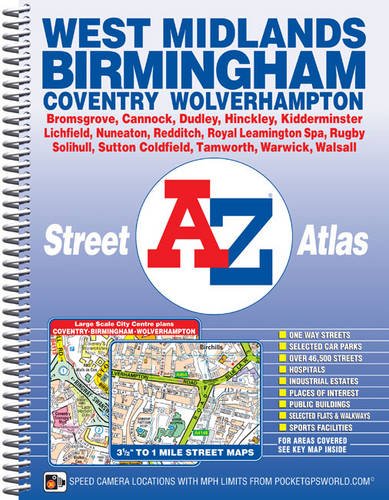 Beispielbild fr West Midlands Street Atlas (spiral) (A-Z Street Atlas S.) zum Verkauf von WorldofBooks