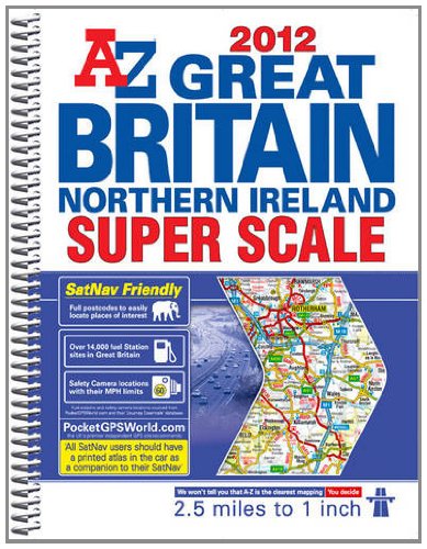 Stock image for Great Britain Super Scale Road Atlas (A-Z Road Atlas S.) for sale by AwesomeBooks