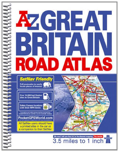 Stock image for Great Britain Road Atlas (spiral) (A-Z Road Atlas S.) for sale by WorldofBooks